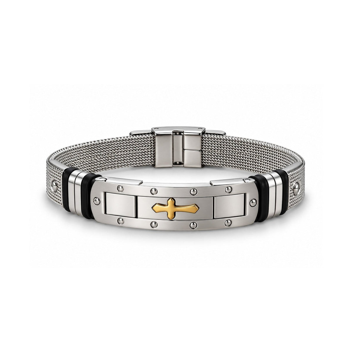 Christian Bracelet with Cross Stainless Steel Bracelet - Gifts Are Blue