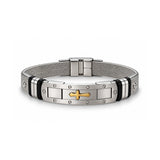 Christian Bracelet with Cross Stainless Steel Bracelet - Gifts Are Blue
