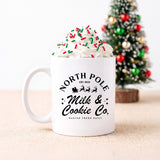 North Pole Milk & Cookie Co. Christmas Mug - Gifts Are Blue