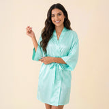 Womens Satin Robes, Sizes Small - 5XL
