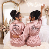 Classic Princess Quince Robe Personalized, Quinceanera Gift