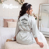 Classic Princess Quince Robe Personalized, Quinceanera Gift