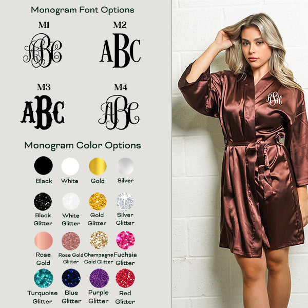 Copy of Monogrammed Personalized Robes - - Sizes 3T-6XL - Cute Robes for All Occasions