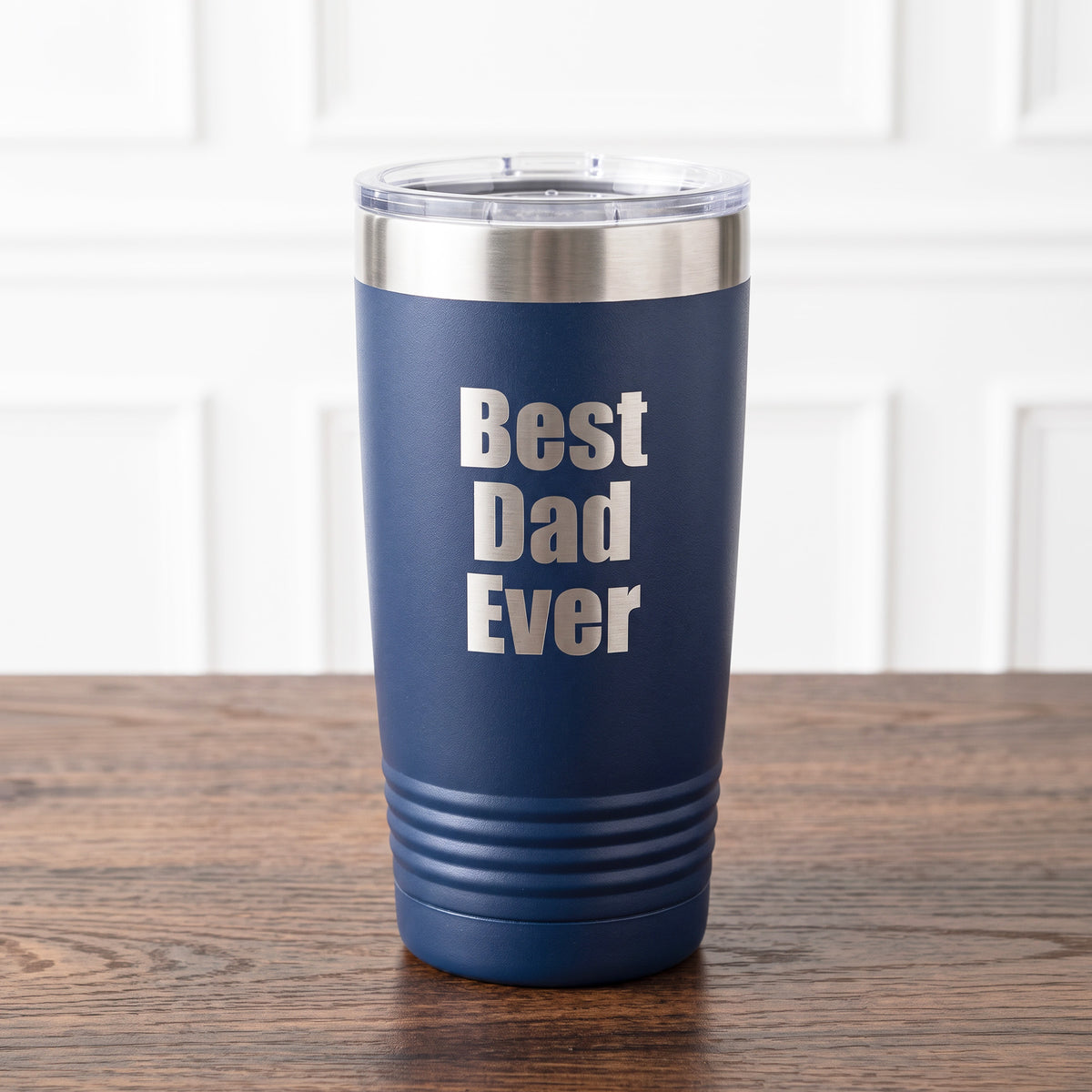 Best Dad Ever Engraved 20oz Polar Camel Tumbler with Gift Box