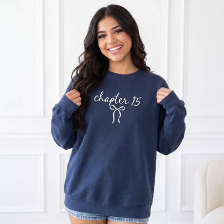 Chapter 15 Coquette Comfort Colors Sweatshirt