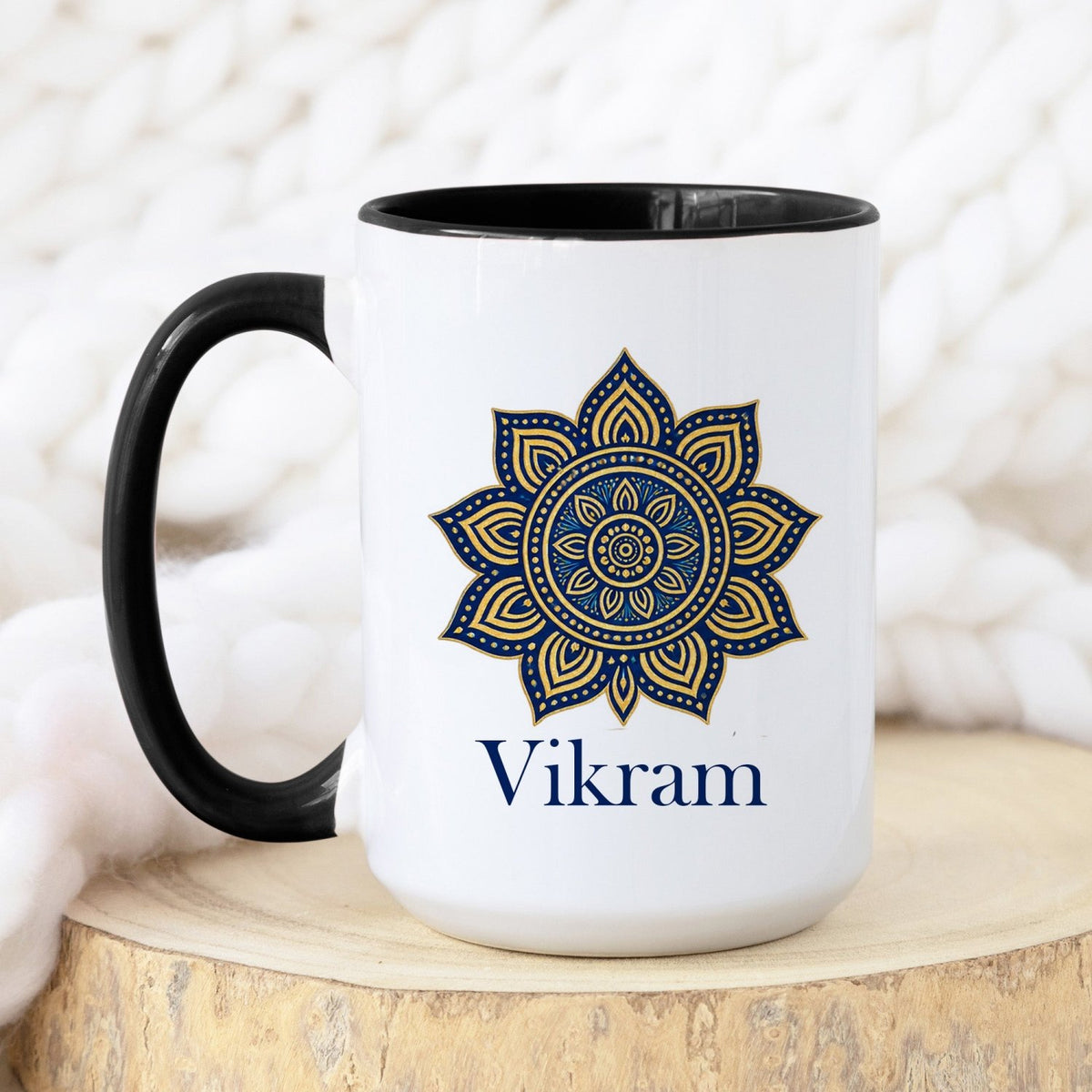 Personalized Diwali Mug with Name - Gifts Are Blue