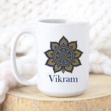 Personalized Diwali Mug with Name - Gifts Are Blue