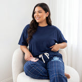 Custom College Pajama Pants for Women, Personalized PJ Pants for College Students