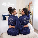 Classic Princess Quince Robe Personalized, Quinceanera Gift