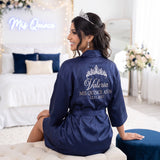 Classic Princess Quince Robe Personalized, Quinceanera Gift