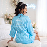 Classic Princess Quince Robe Personalized, Quinceanera Gift