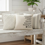 Personalized Throw Pillows with Names, Custom Gifts for Grandparents, and New Homeowners