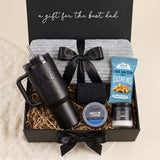 Relax & Recharge Gift Box for Men - the Ultimate Comfort Set with Blanket