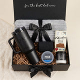 Relax & Recharge Gift Box for Men - the Ultimate Comfort Set with Blanket