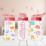 Personalized back to school gift for girls designed to inspire with affirmations and style.