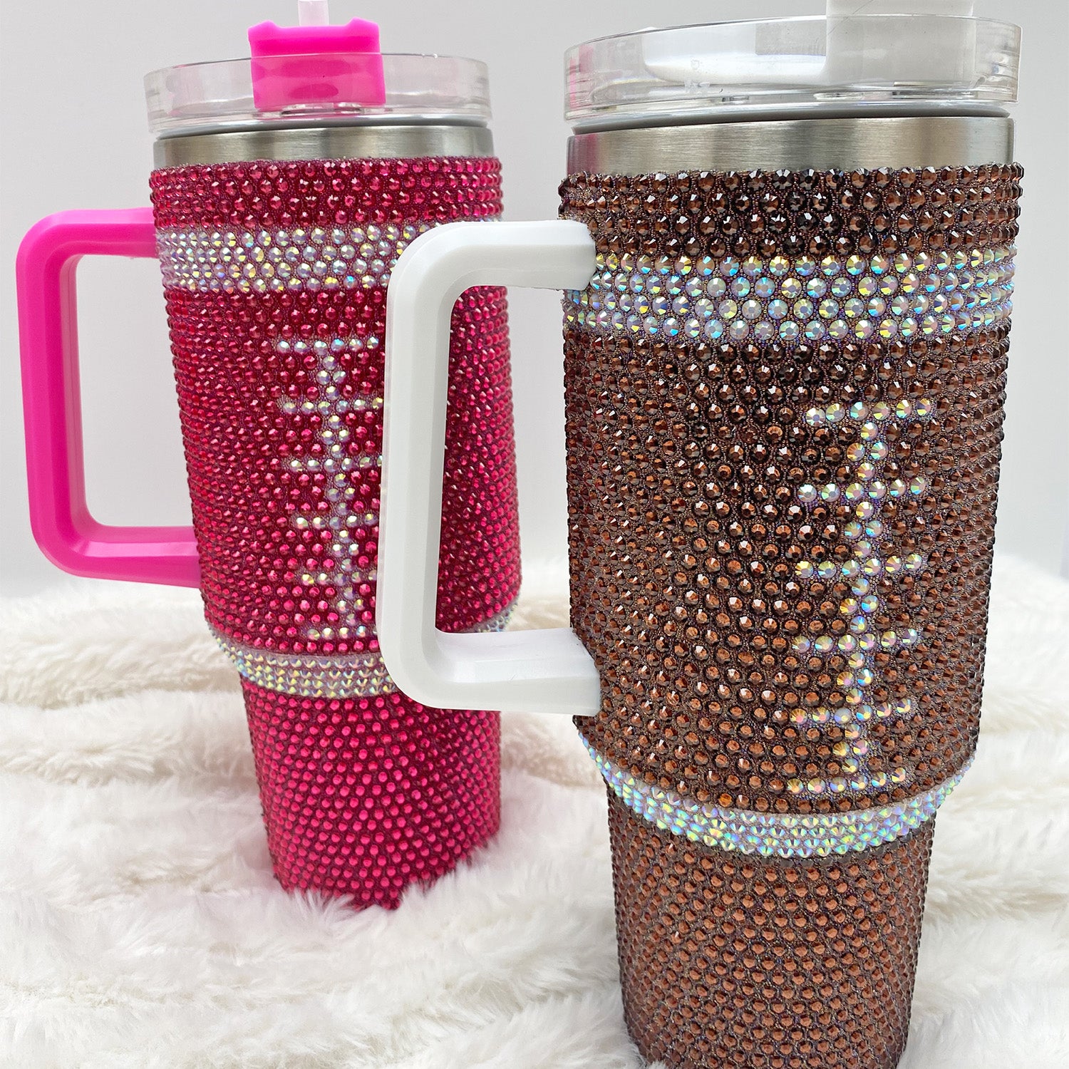 Pink and Brown Football Tumblers for Women of all ages.  all SKUs
