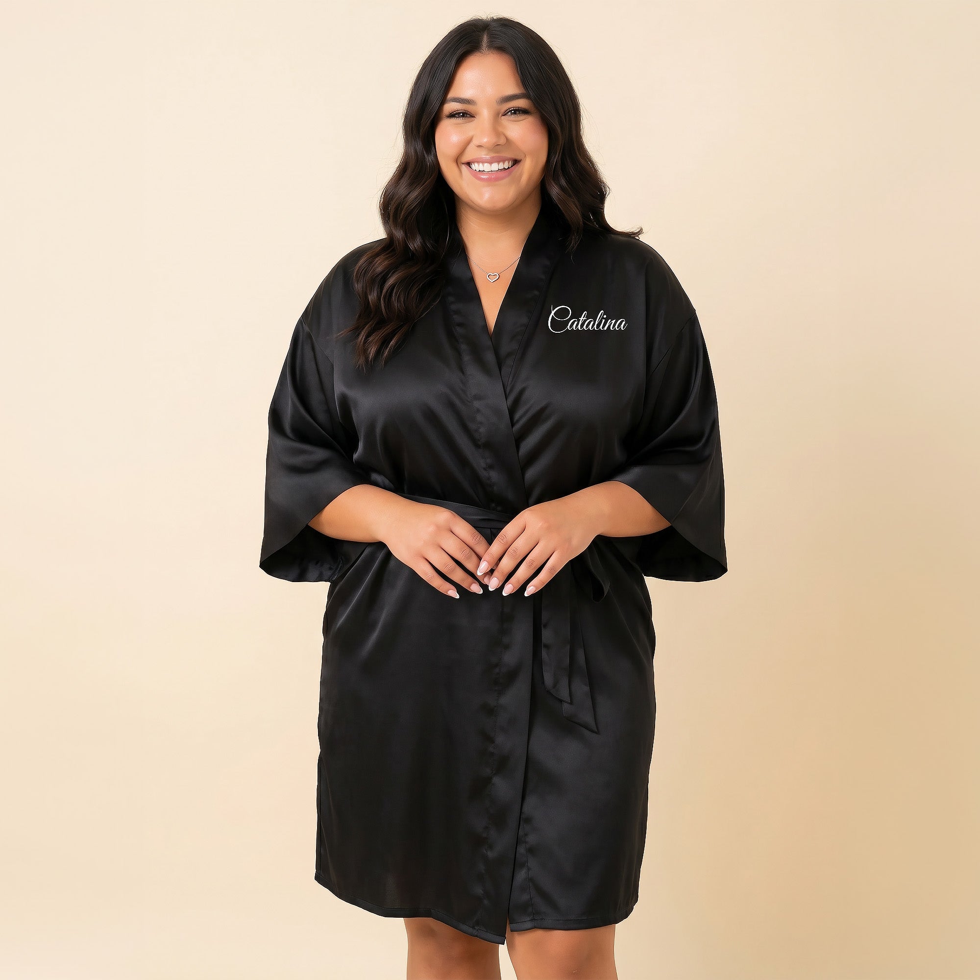 Personalized Black Robes for Women and Girls