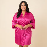 Womens Satin Robes, Sizes Small - 5XL