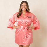 Personalized Coral Robes for Women and Girls