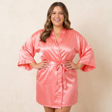 Womens Satin Robes, Sizes Small - 5XL