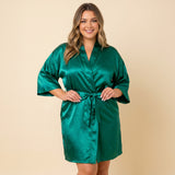 Womens Satin Robes, Sizes Small - 5XL