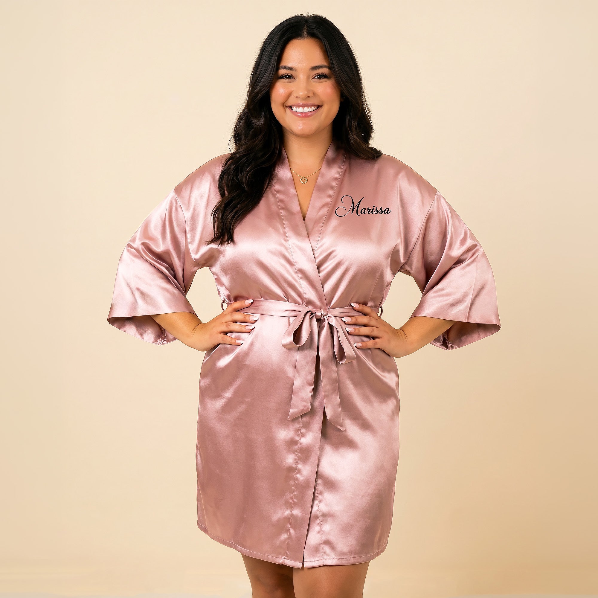Personalized Misty Mauve Robes for Women and Girls