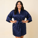 Womens Satin Robes, Sizes Small - 5XL