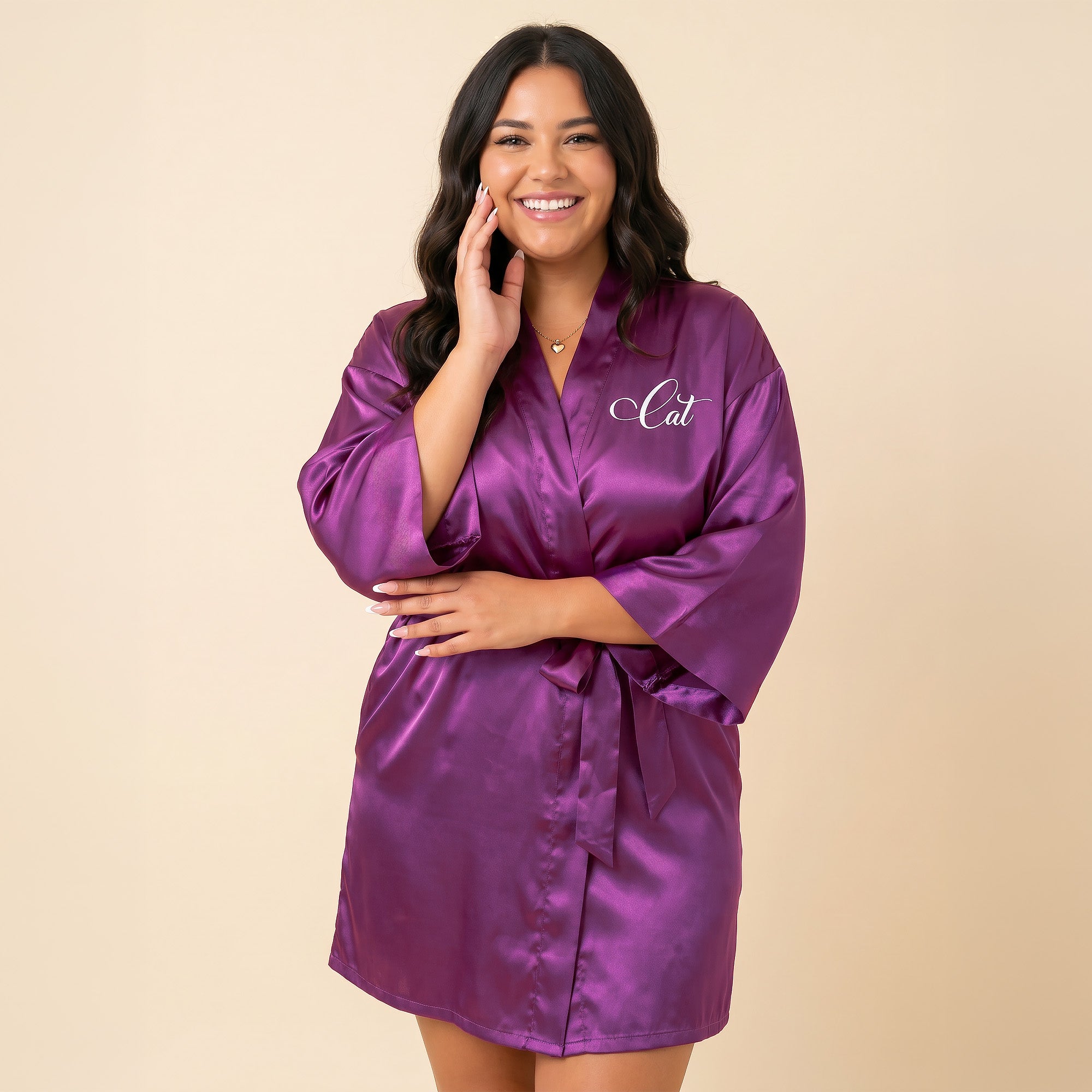 Personalized Purple Robes for Women and Girls