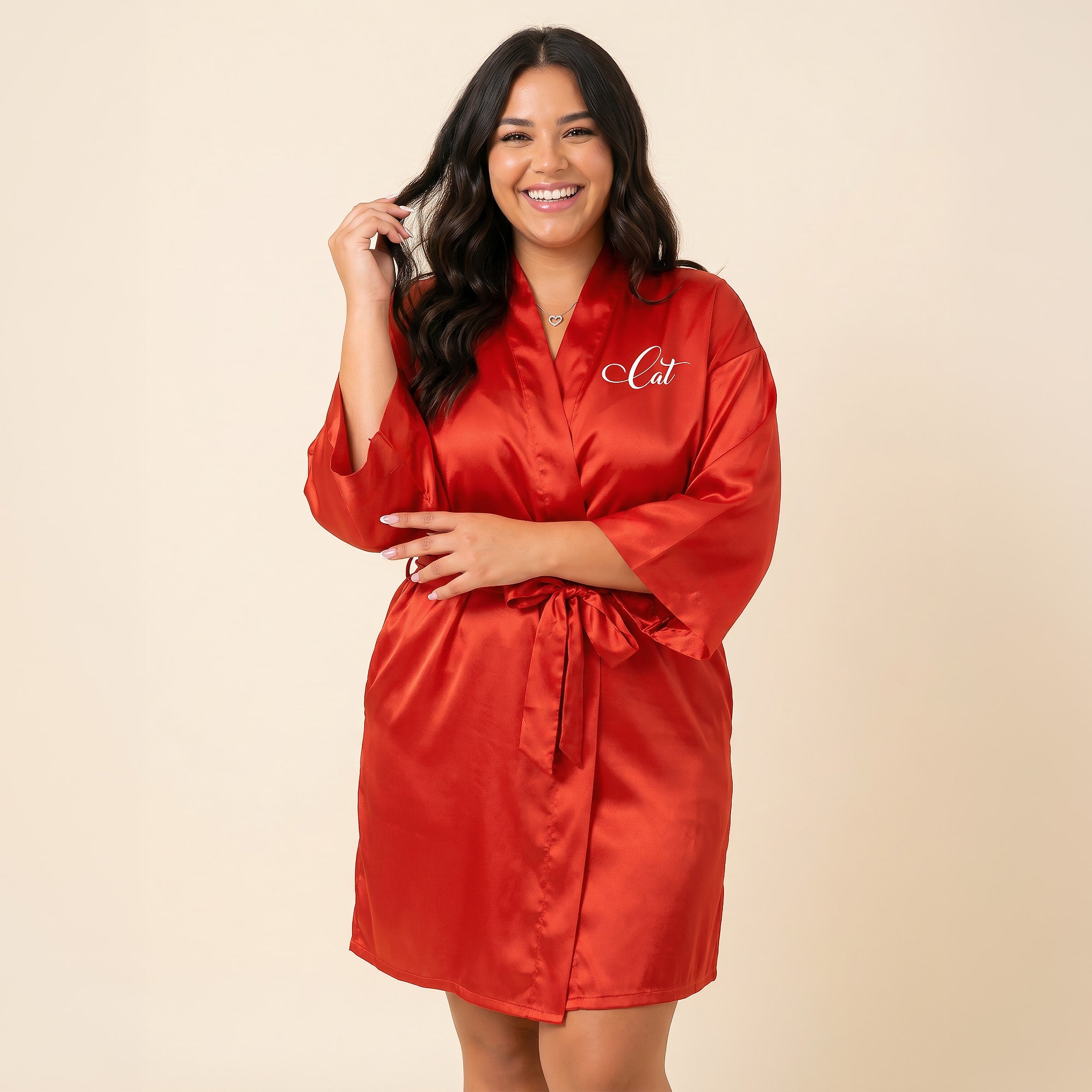 Personalized Red Robes for Women and Girls