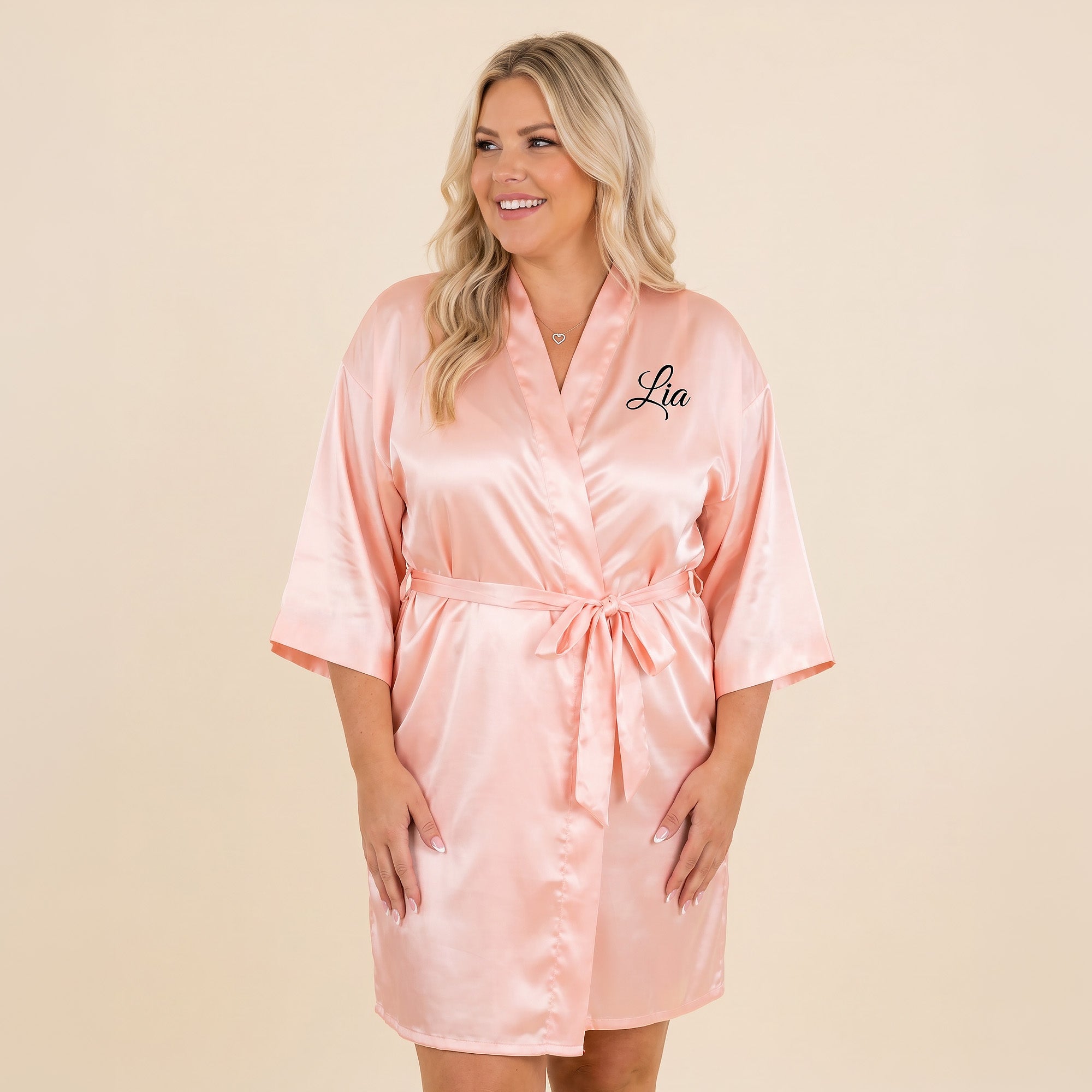 Personalized Rose Gold Robes for Women and Girls