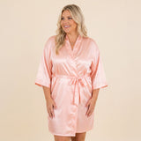 Womens Satin Robes, Sizes Small - 5XL