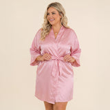 Womens Satin Robes, Sizes Small - 5XL
