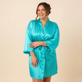 Womens Satin Robes, Sizes Small - 5XL