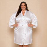 Womens Satin Robes, Sizes Small - 5XL