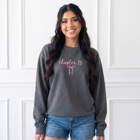 Chapter 15 Coquette Comfort Colors Sweatshirt