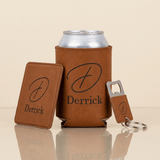 3 Piece Personalized Groomsmen Proposal Gift Set - Gifts Are Blue