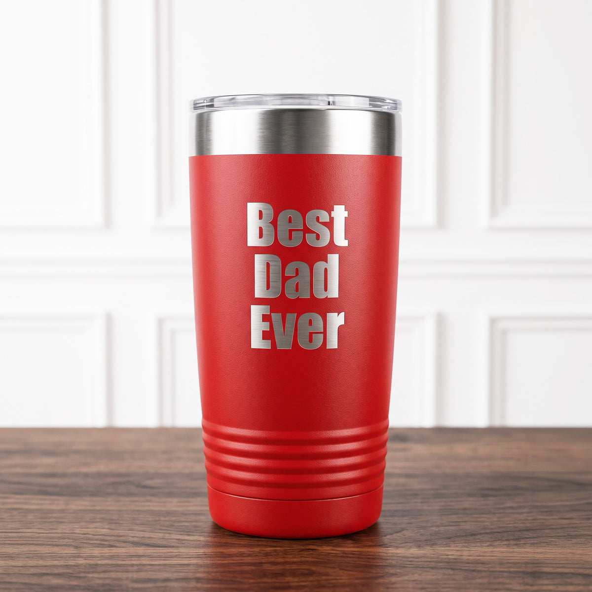 Best Dad Ever Engraved 20oz Polar Camel Tumbler with Gift Box