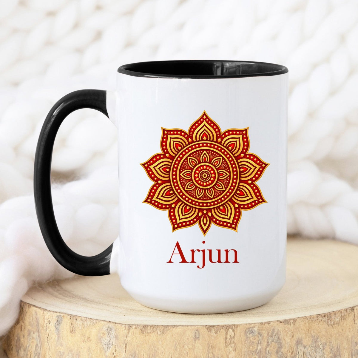 Personalized Diwali Mug with Name - Gifts Are Blue