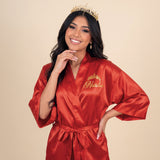 Classic Princess Quince Robe Personalized, Quinceanera Gift