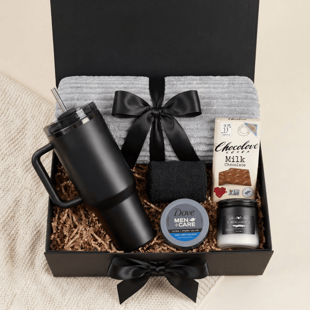Relax & Recharge Comfort Gift Box for Him - Gifts Are Blue