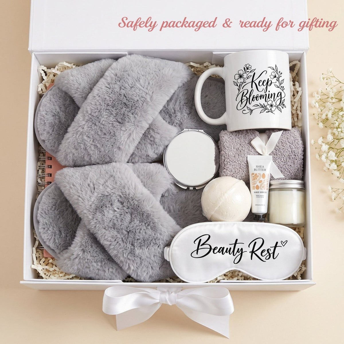 Calm Comfort Self Care Gift Box - Gifts Are Blue