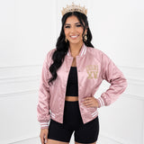 Glitter Quince XV Custom Varsity Baseball Jackets