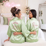 Classic Princess Quince Robe Personalized, Quinceanera Gift