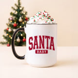 Santa Baby Christmas Mug - Gifts Are Blue