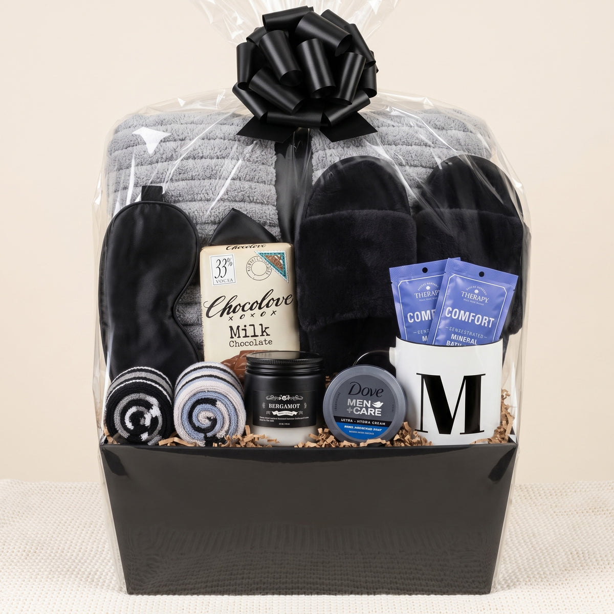 Midnight Lounge Self Care Gift Basket