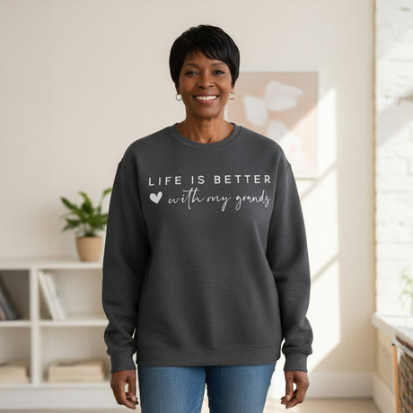 Life is better with my grands, gift for grandma. Custom gift idea for grandmas. All SKUs.