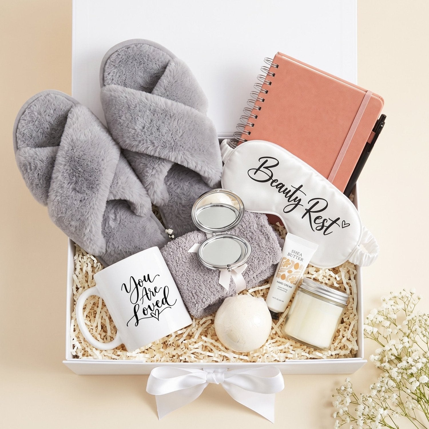 Calm Comfort Self Care Gift Box - Gifts Are Blue