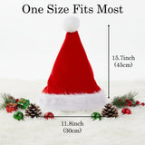 Personalized Santa Hats with name for Family, Friends, and Christmas Parties, Variety of Styles