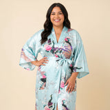 Medium Length Womens Robes - 2 to 18 - Floral Bride & Bridesmaid Robes