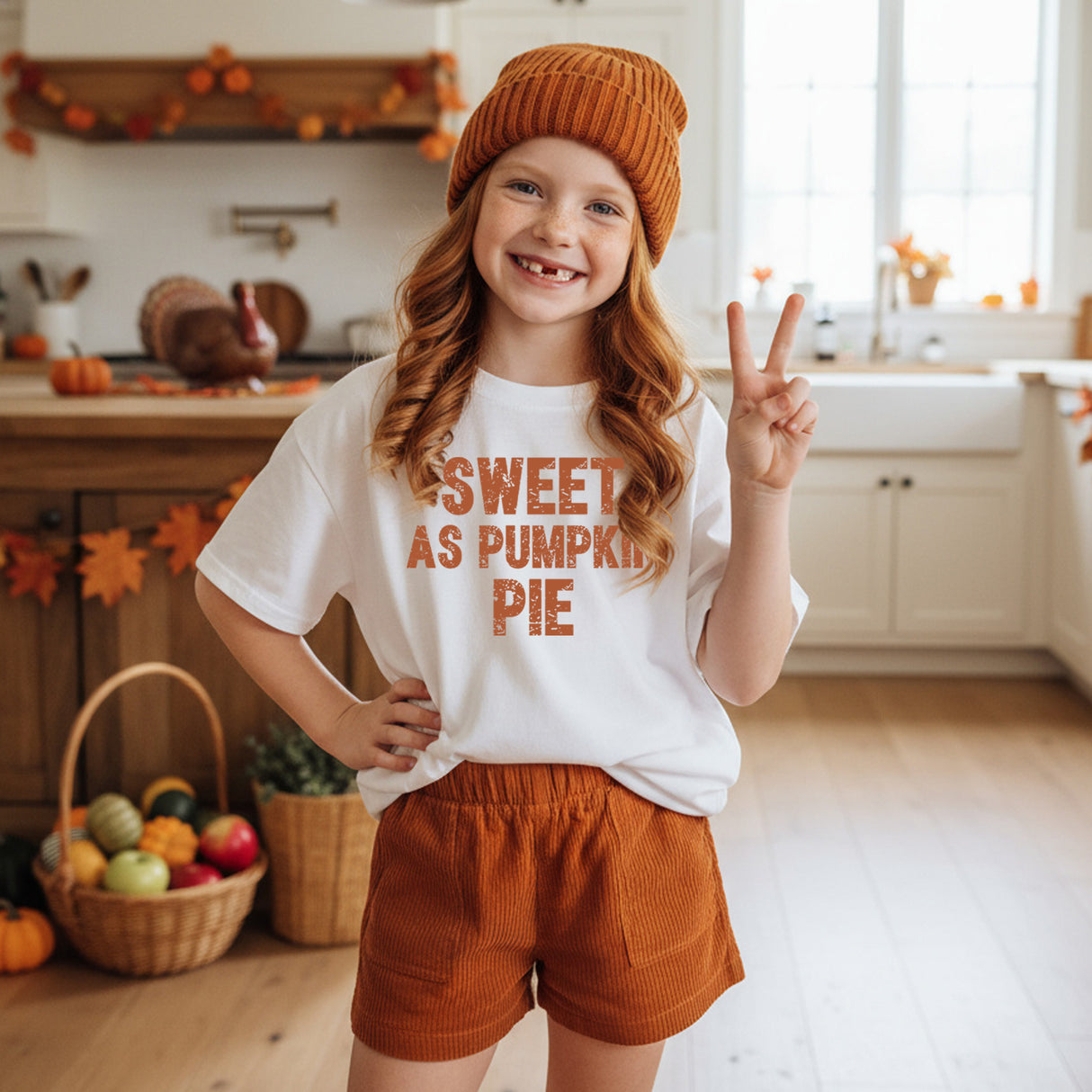 Comfort Colors Funny Custom Thanksgiving Sayings Shirts for Family, Kids, Groups and Friendsgiving